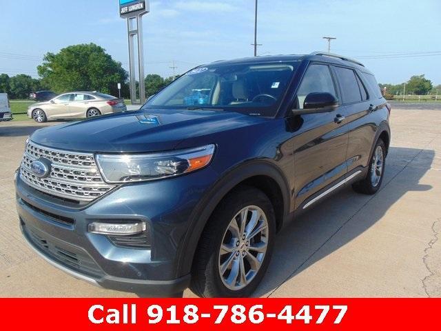 used 2022 Ford Explorer car, priced at $31,875