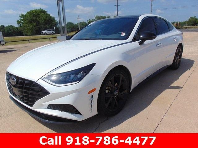 used 2021 Hyundai Sonata car, priced at $18,800