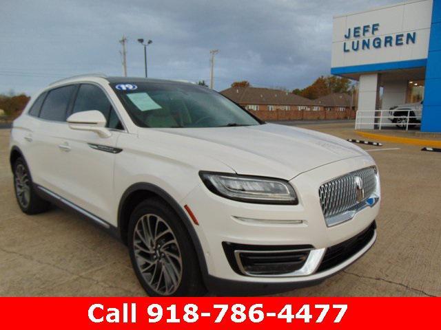 used 2019 Lincoln Nautilus car, priced at $23,850