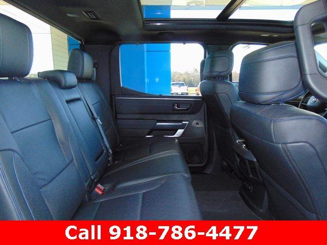 used 2023 Toyota Tundra Hybrid car, priced at $55,675