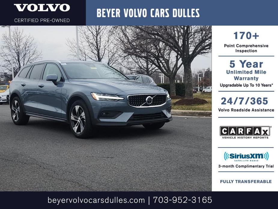used 2023 Volvo V60 Cross Country car, priced at $38,699