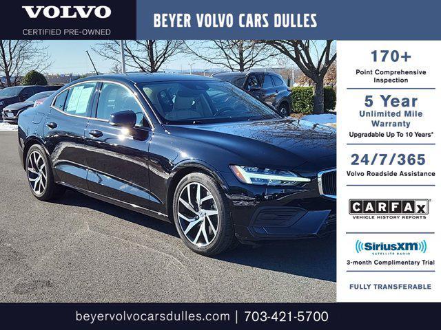 used 2020 Volvo S60 car, priced at $25,500