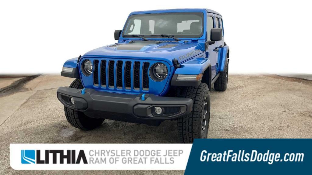 used 2021 Jeep Wrangler Unlimited 4xe car, priced at $32,998