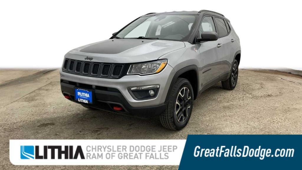 used 2021 Jeep Compass car, priced at $19,918