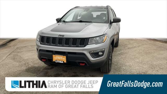 used 2021 Jeep Compass car, priced at $19,998