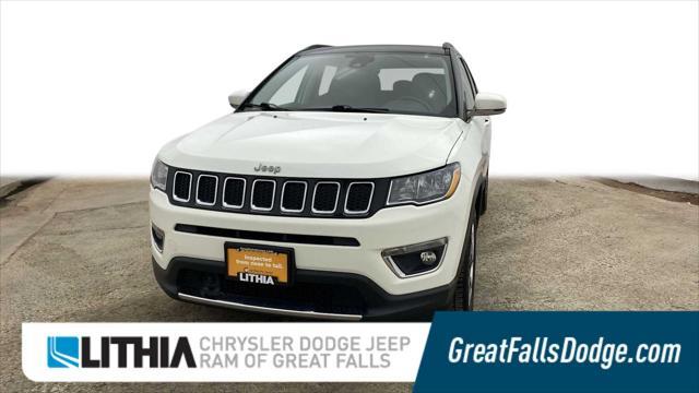 used 2021 Jeep Compass car, priced at $20,495