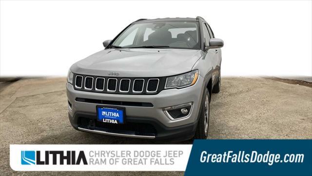 used 2021 Jeep Compass car, priced at $21,994