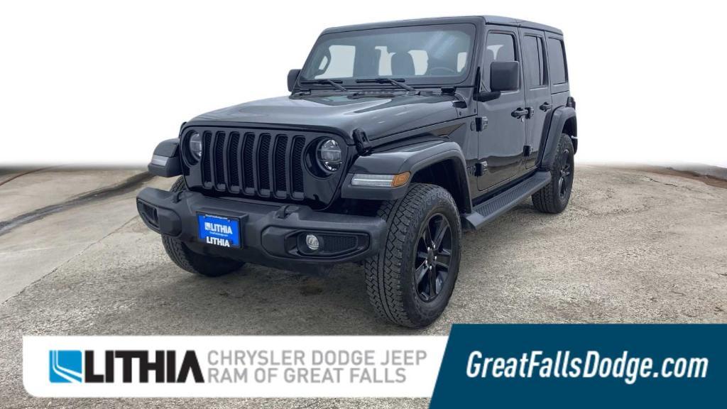 used 2021 Jeep Wrangler Unlimited car, priced at $36,986