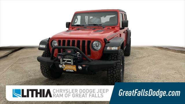 used 2020 Jeep Wrangler Unlimited car, priced at $35,494