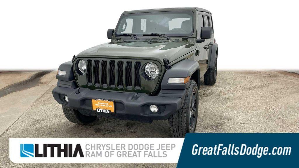 used 2023 Jeep Wrangler car, priced at $29,599