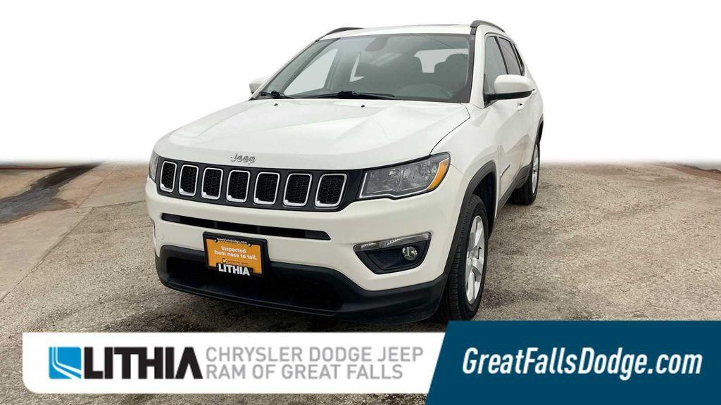 used 2021 Jeep Compass car, priced at $19,875