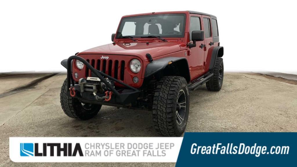 used 2014 Jeep Wrangler Unlimited car, priced at $19,696