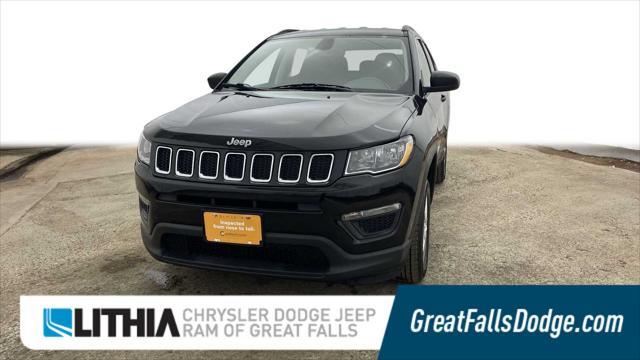 used 2021 Jeep Compass car, priced at $19,260