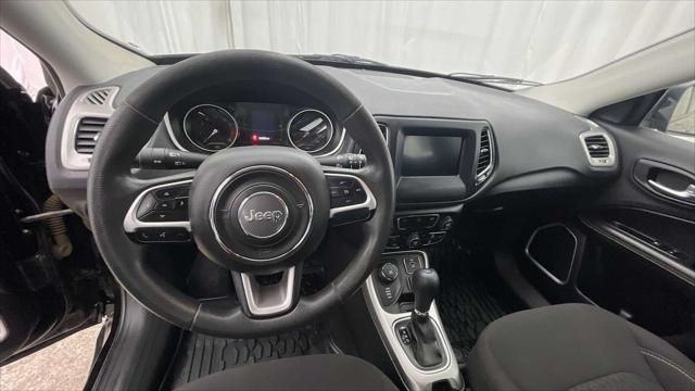 used 2021 Jeep Compass car, priced at $13,000