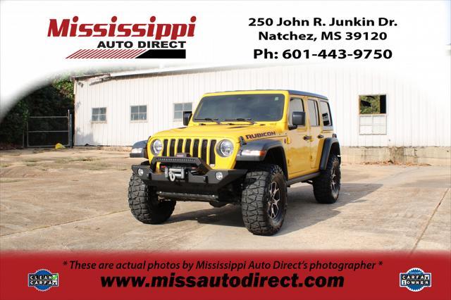 used 2021 Jeep Wrangler Unlimited car, priced at $35,171