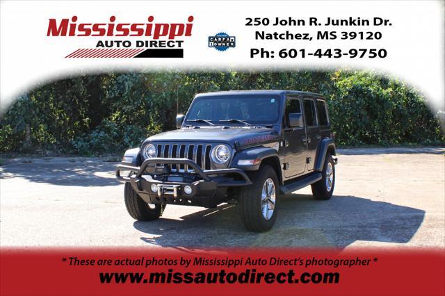 used 2018 Jeep Wrangler Unlimited car, priced at $32,125