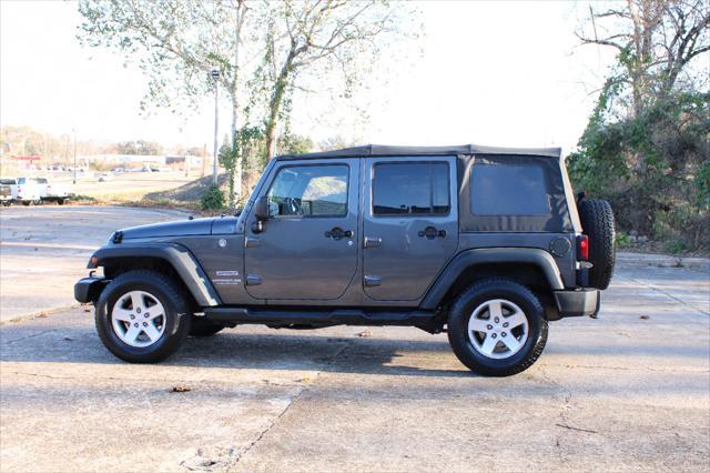 used 2016 Jeep Wrangler Unlimited car, priced at $19,619