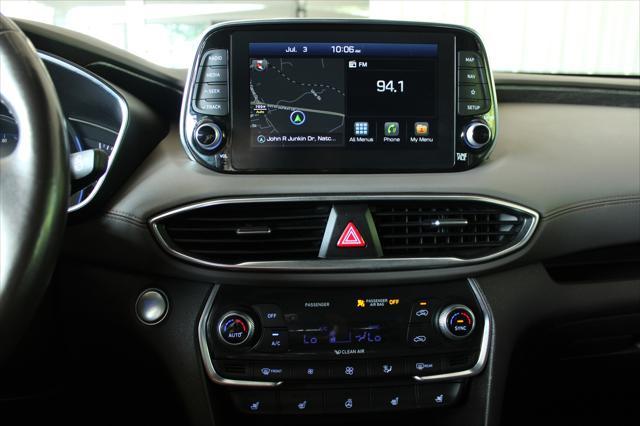 used 2019 Hyundai Santa Fe car, priced at $21,000
