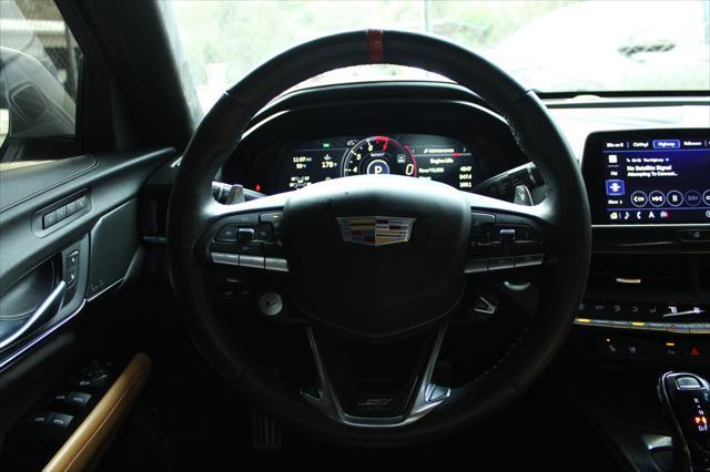 used 2022 Cadillac CT4-V car, priced at $54,977