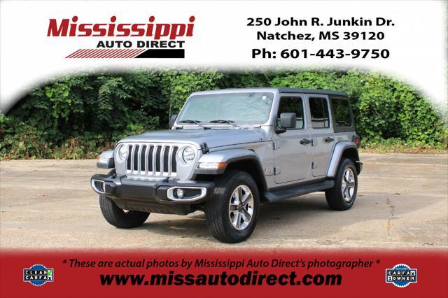 used 2021 Jeep Wrangler Unlimited car, priced at $32,300