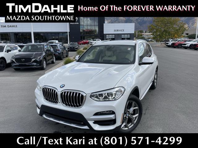 used 2021 BMW X3 car, priced at $27,285