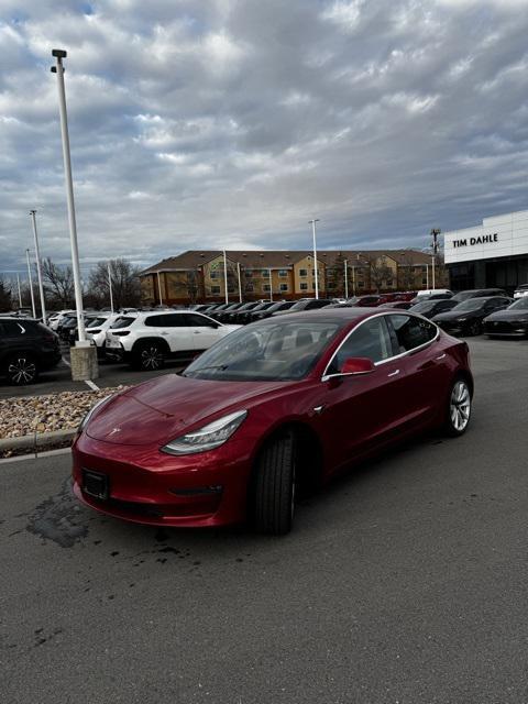 used 2018 Tesla Model 3 car, priced at $20,113