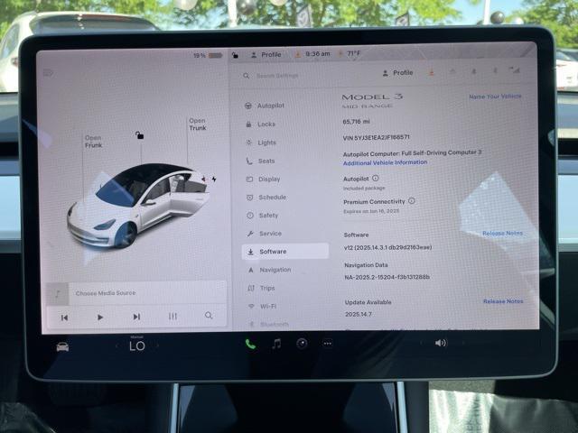 used 2018 Tesla Model 3 car, priced at $18,798