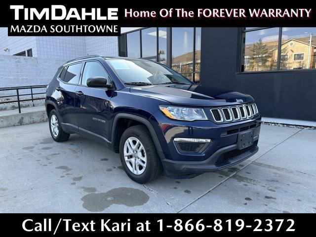 used 2018 Jeep Compass car, priced at $12,655