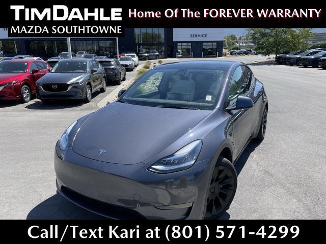 used 2021 Tesla Model Y car, priced at $24,955