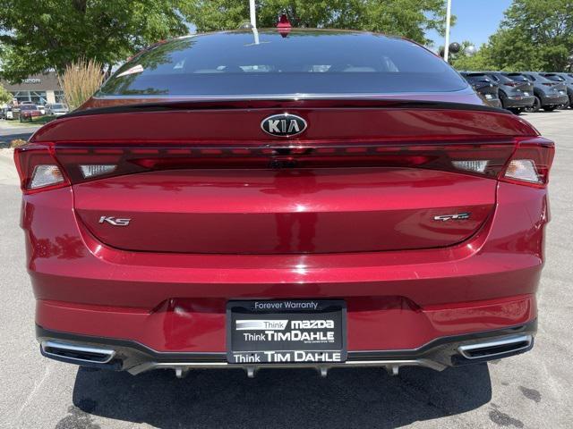 used 2021 Kia K5 car, priced at $20,600