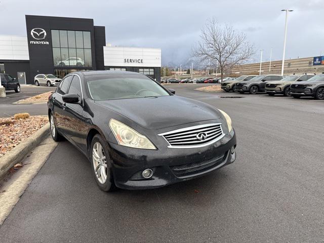 used 2012 INFINITI G37x car, priced at $8,644