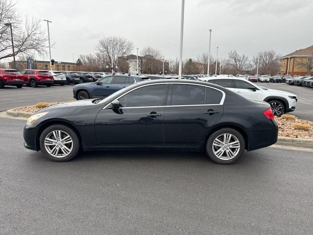 used 2012 INFINITI G37x car, priced at $8,644