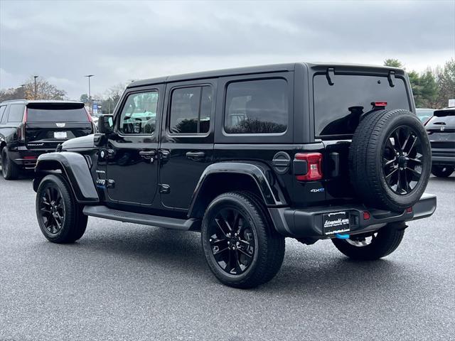 used 2022 Jeep Wrangler Unlimited 4xe car, priced at $33,995