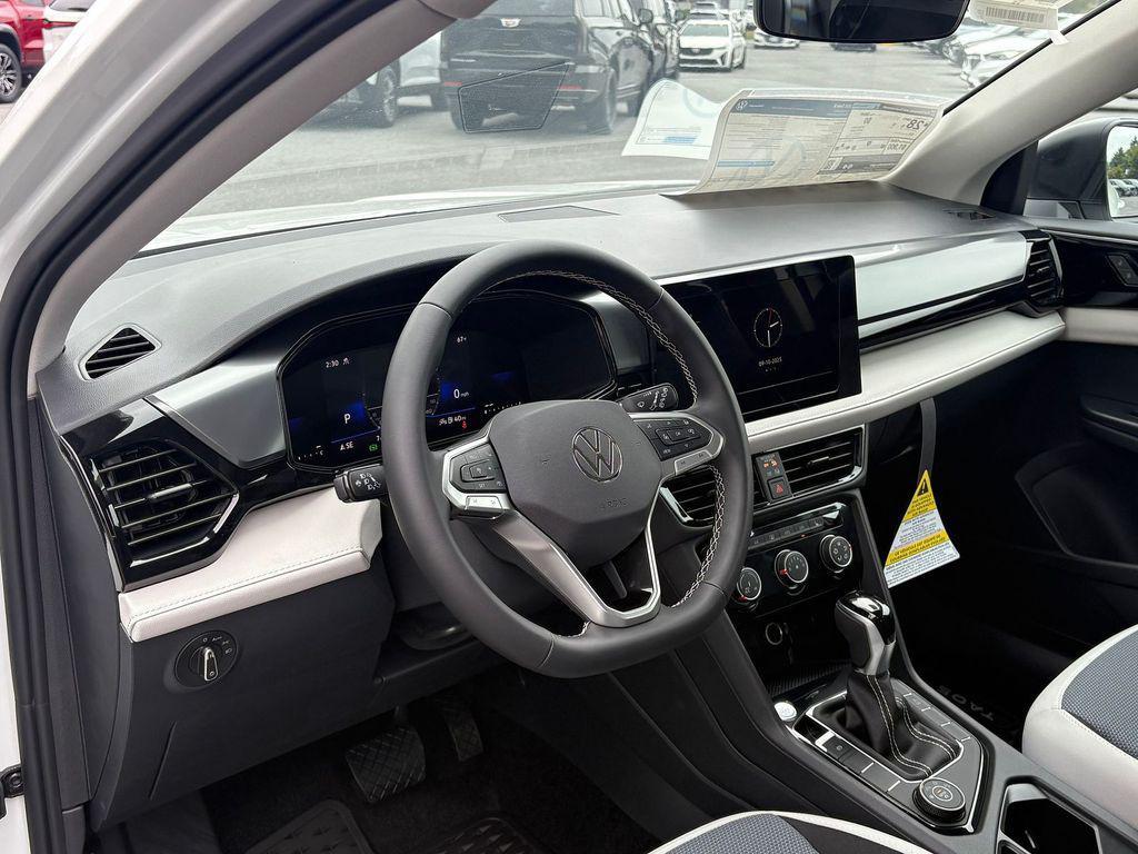 new 2025 Volkswagen Taos car, priced at $27,800