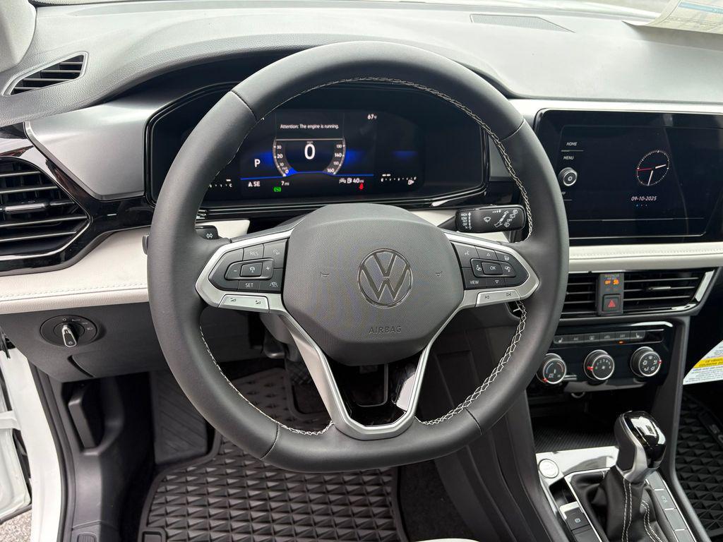 new 2025 Volkswagen Taos car, priced at $27,800