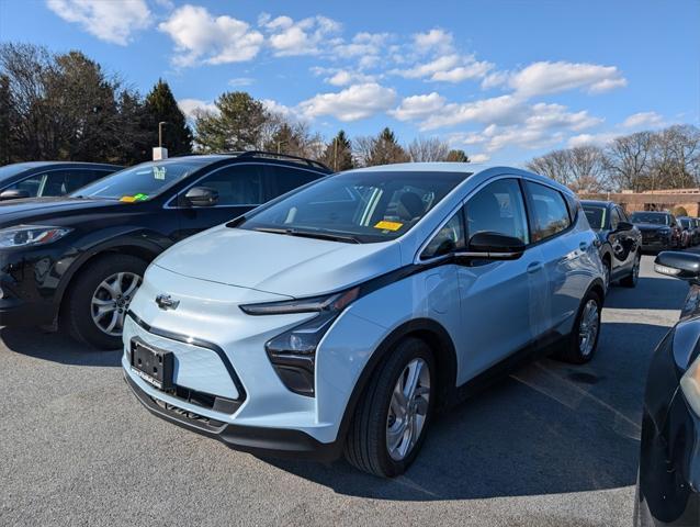 used 2022 Chevrolet Bolt EV car, priced at $18,495