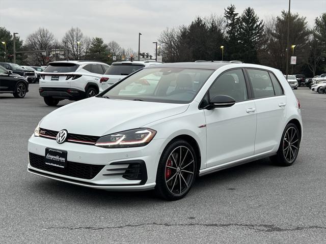 used 2021 Volkswagen Golf GTI car, priced at $23,995