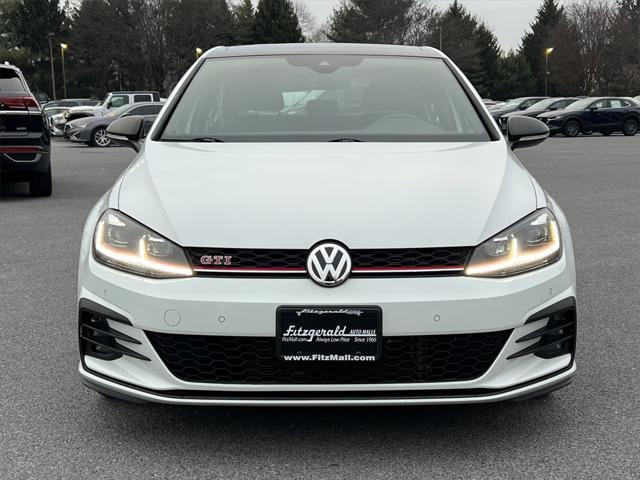 used 2021 Volkswagen Golf GTI car, priced at $23,995