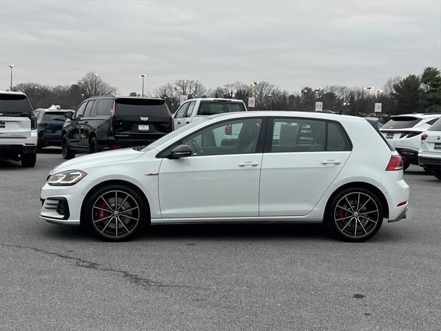 used 2021 Volkswagen Golf GTI car, priced at $23,995