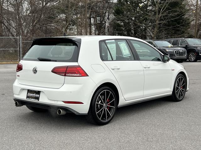 used 2021 Volkswagen Golf GTI car, priced at $23,995