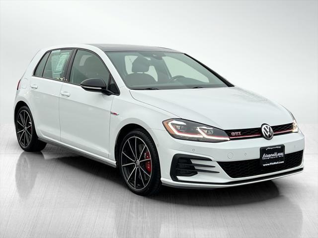 used 2021 Volkswagen Golf GTI car, priced at $24,995