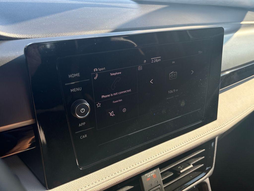 new 2025 Volkswagen Taos car, priced at $27,800