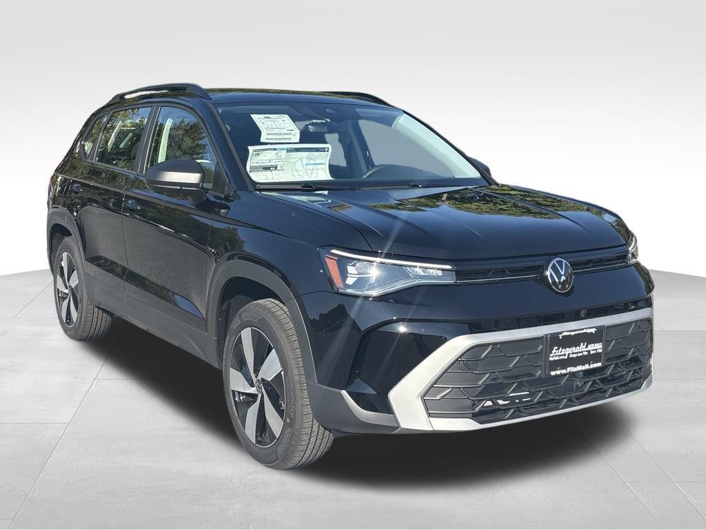 new 2025 Volkswagen Taos car, priced at $27,800
