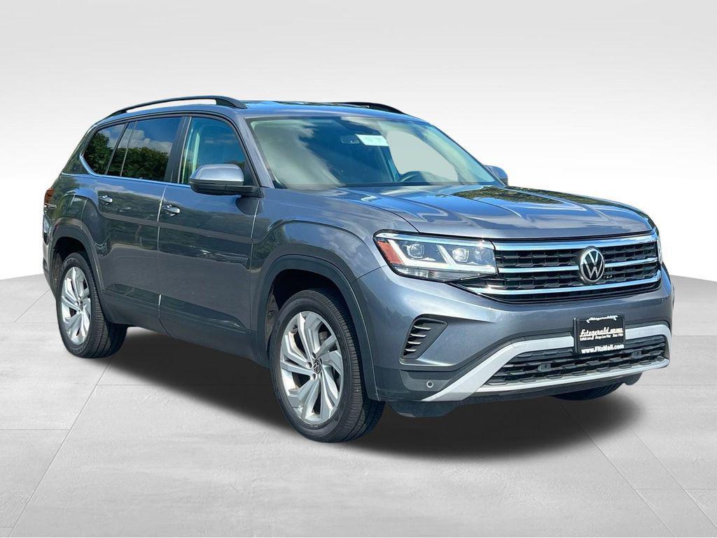 used 2021 Volkswagen Atlas car, priced at $23,885