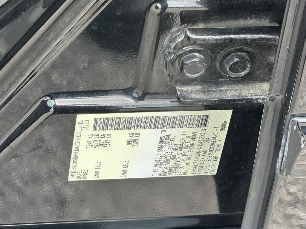 used 2010 Nissan Altima car, priced at $4,900