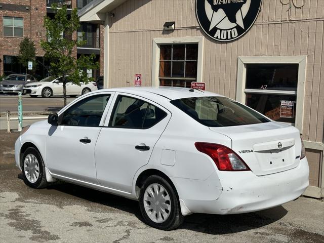 used 2012 Nissan Versa car, priced at $4,900