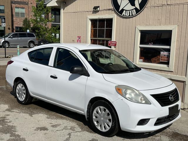used 2012 Nissan Versa car, priced at $4,900