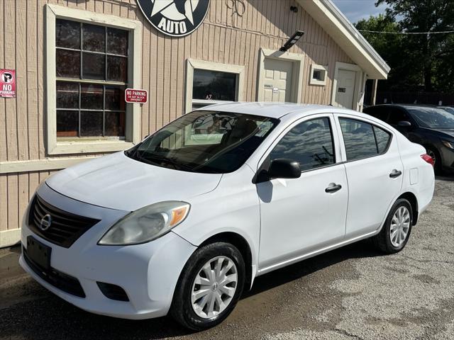 used 2012 Nissan Versa car, priced at $4,900