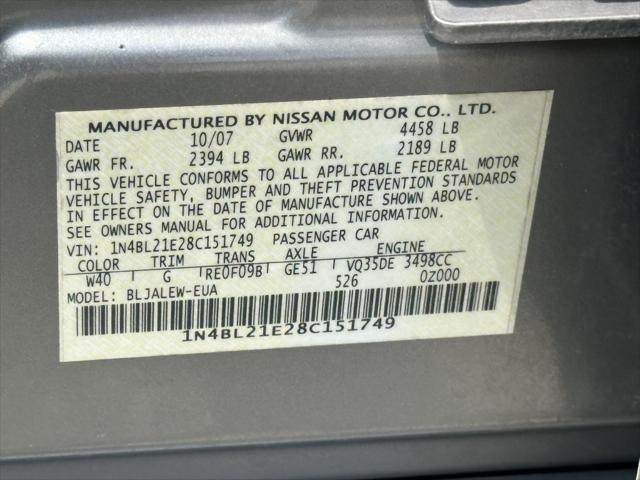 used 2008 Nissan Altima car, priced at $5,400