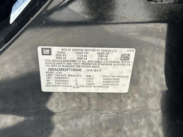 used 2015 Chevrolet Equinox car, priced at $5,400